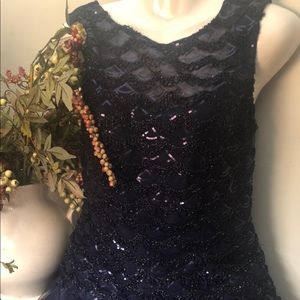 Two piece top and skirt